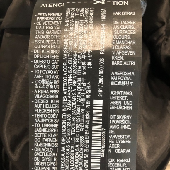 Zara genuine leather pants - Picture 9 of 9